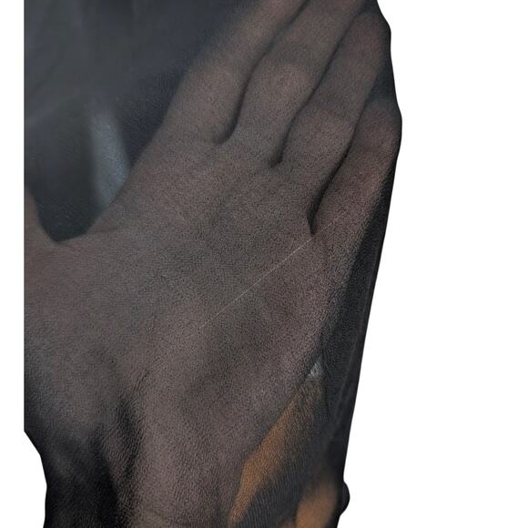 Cache (Vintage?) Strapless Column Gown Black and White Formal 8 - Picture 11 of 13